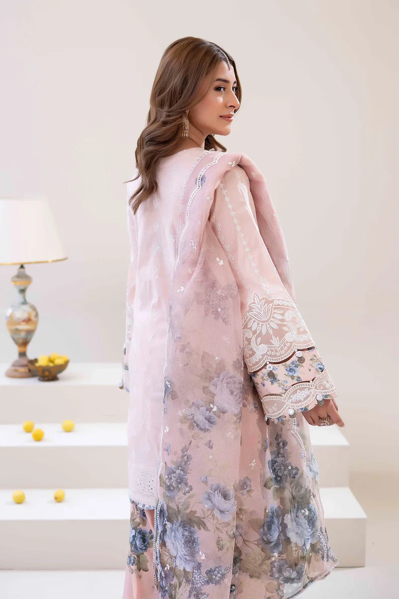 Three-Piece Unstitched Embroidered Lawn – ADN08