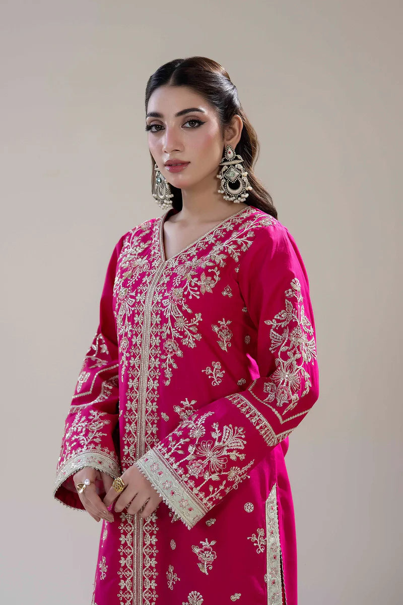 Luxe Pret two piece embroidered AD14