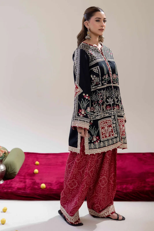 Luxe Pret three piece embroidered AD09