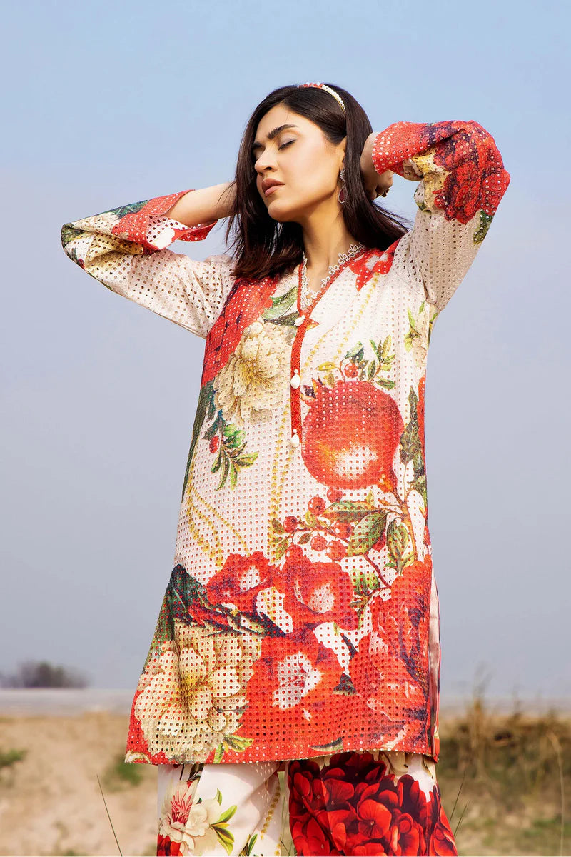 Lawn Coord Set 2-Piece Outfit - AD07