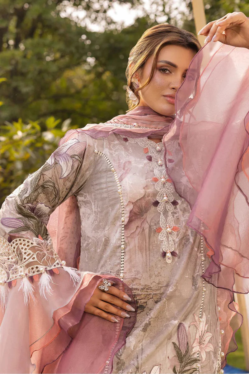 Three-Piece Unstitched Embroidered Lawn – ADN06