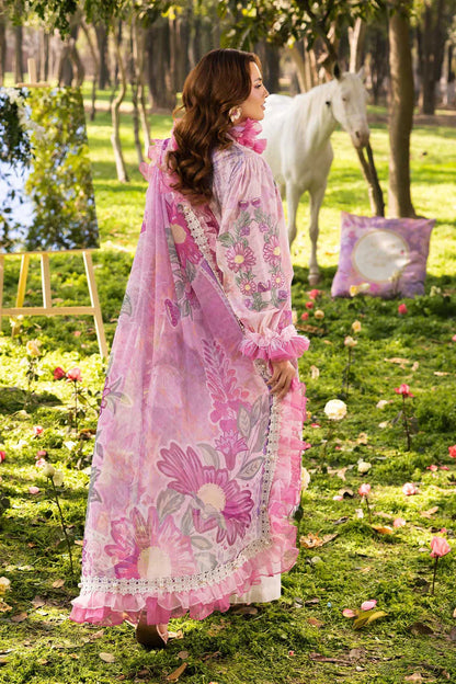 Three-Piece Unstitched Embroidered Lawn – ADN08