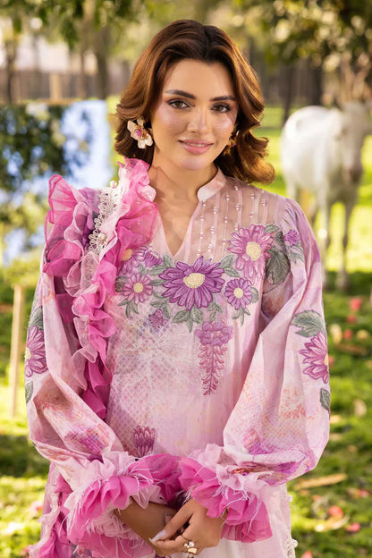 Three-Piece Unstitched Embroidered Lawn – ADN08