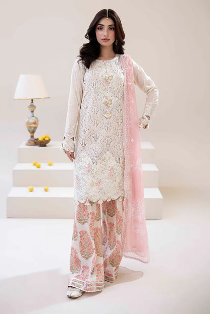 Three-Piece Unstitched Embroidered Lawn – ADN05