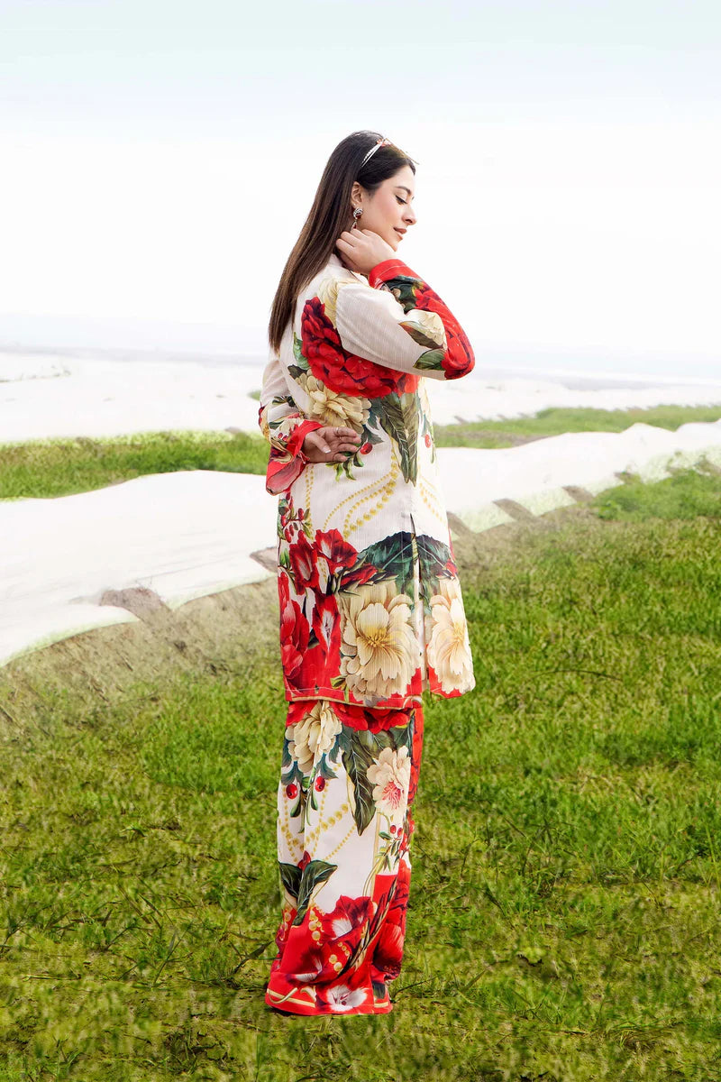 Lawn Coord Set 2-Piece Outfit - AD04