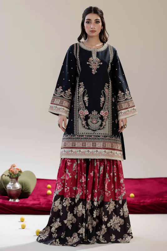 Luxe Pret two piece embroidered AD11
