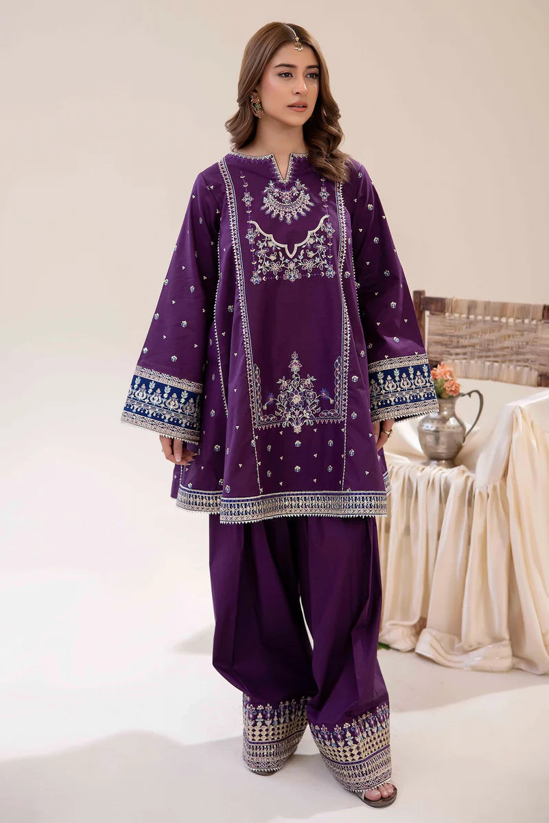 Luxe Pret two piece embroidered AD03