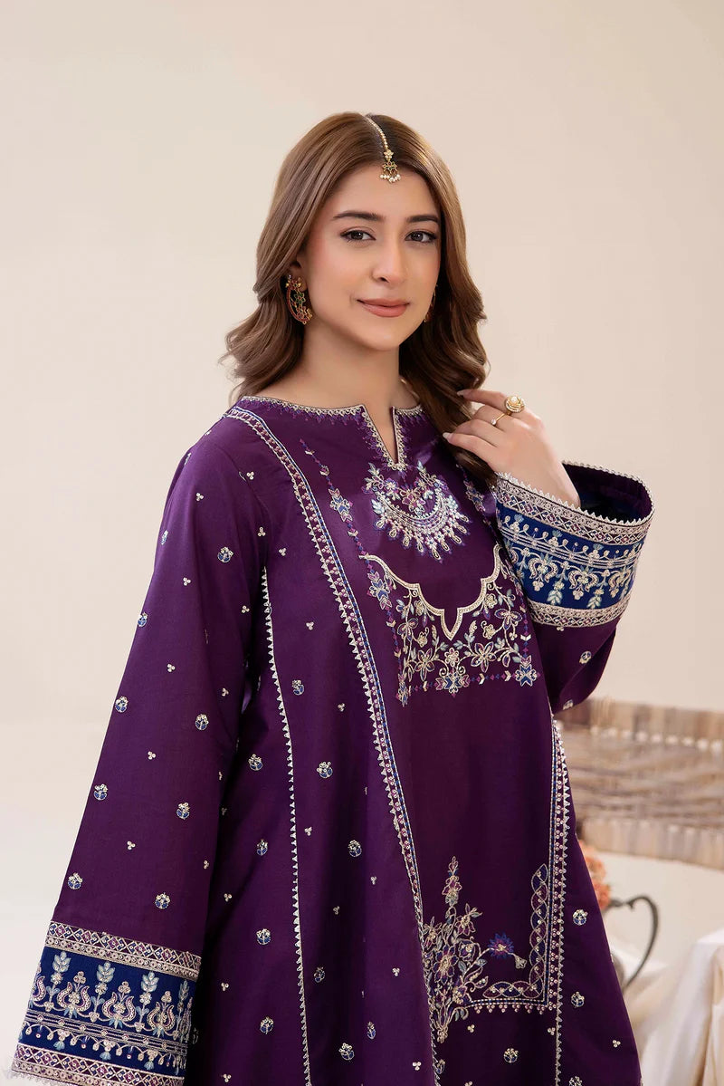 Luxe Pret two piece embroidered AD03