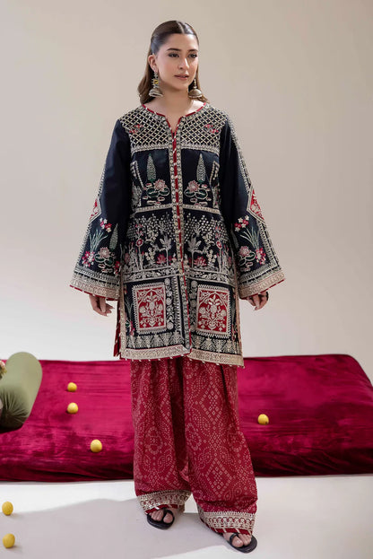 Luxe Pret three piece embroidered AD09