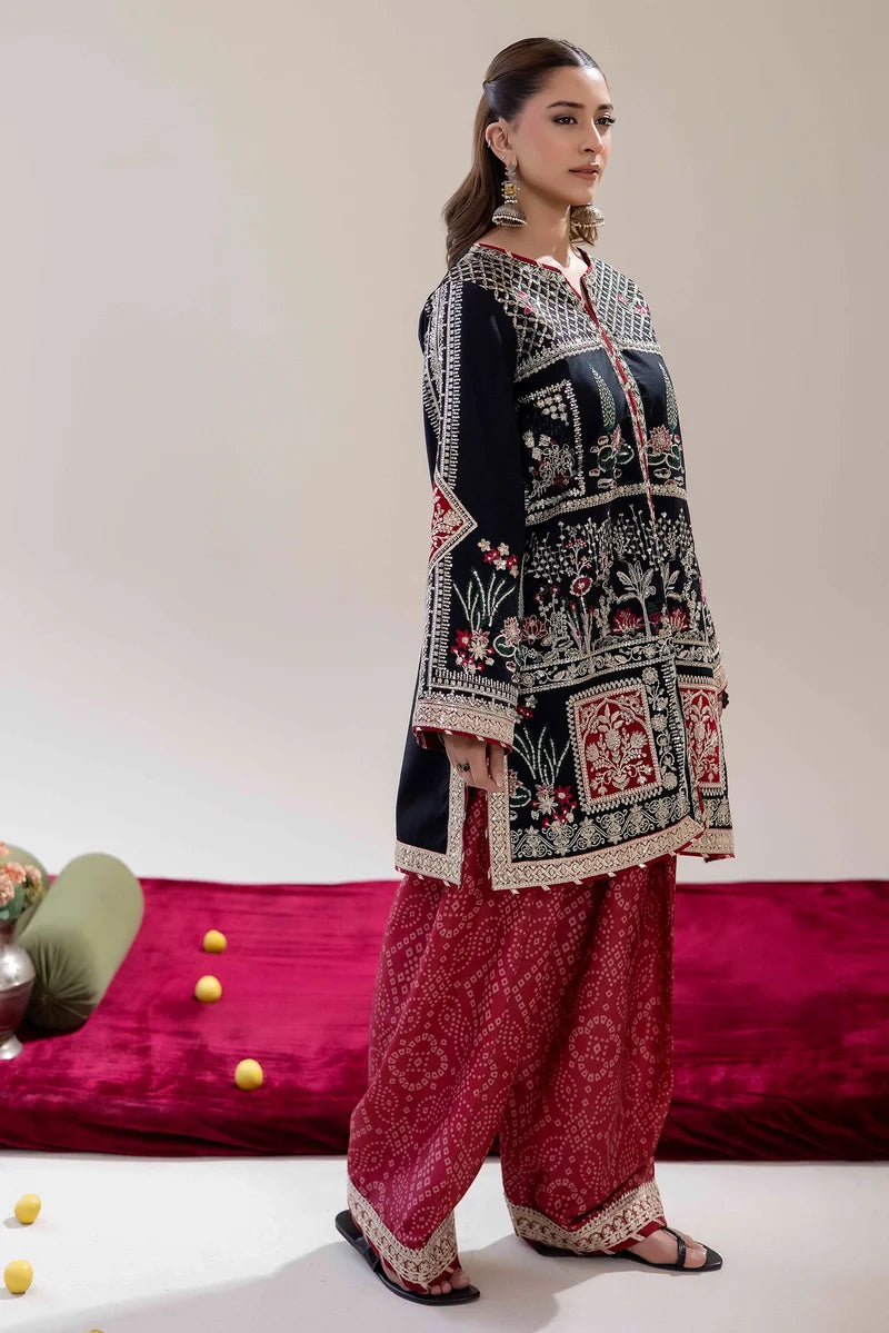 Luxe Pret three piece embroidered AD09