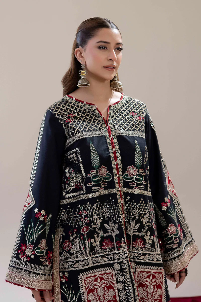 Luxe Pret three piece embroidered AD09
