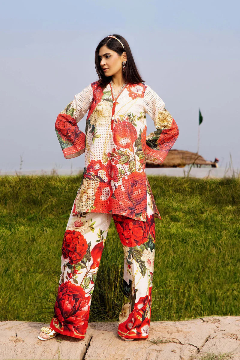 Lawn Coord Set 2-Piece Outfit - AD07