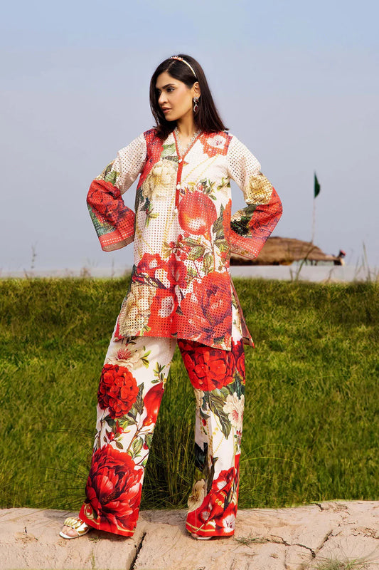 Lawn Coord Set 2-Piece Outfit - AD07