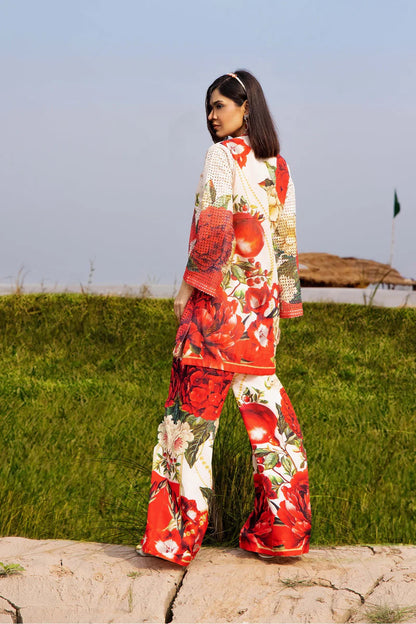 Lawn Coord Set 2-Piece Outfit - AD07