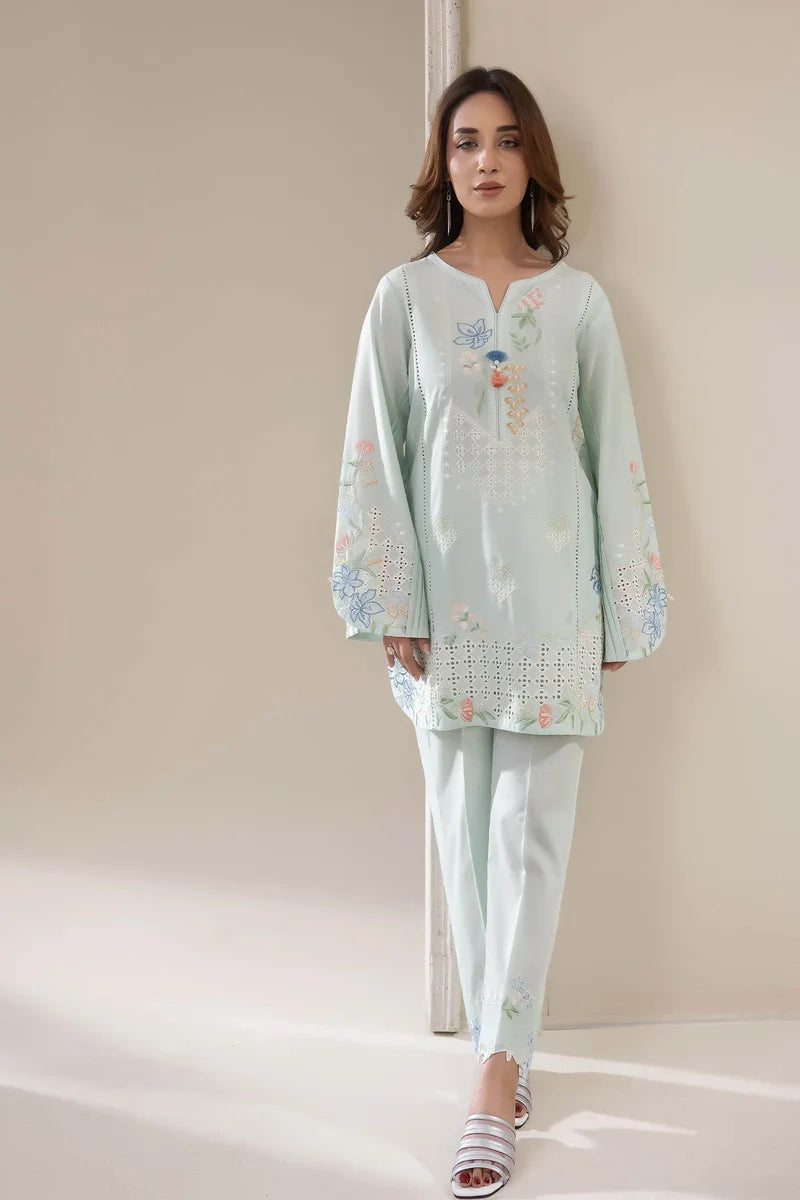 Lawn Coord Set 2-Piece Outfit - AD09