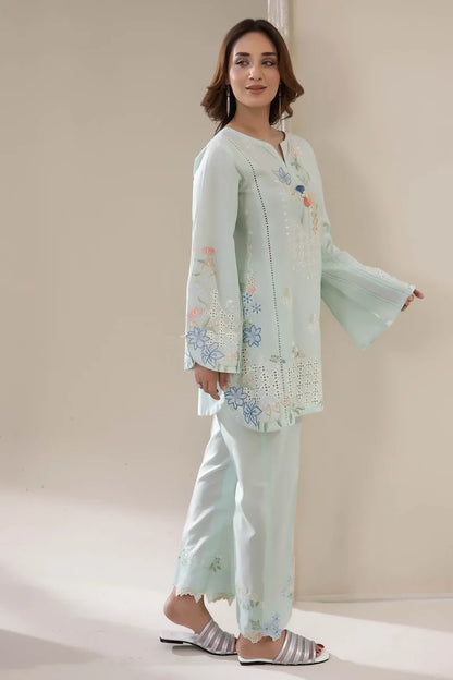 Lawn Coord Set 2-Piece Outfit - AD09